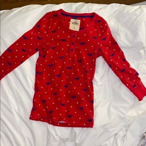Hollister Pajama Top